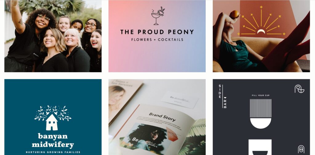 Bridge & Bloom branding projects