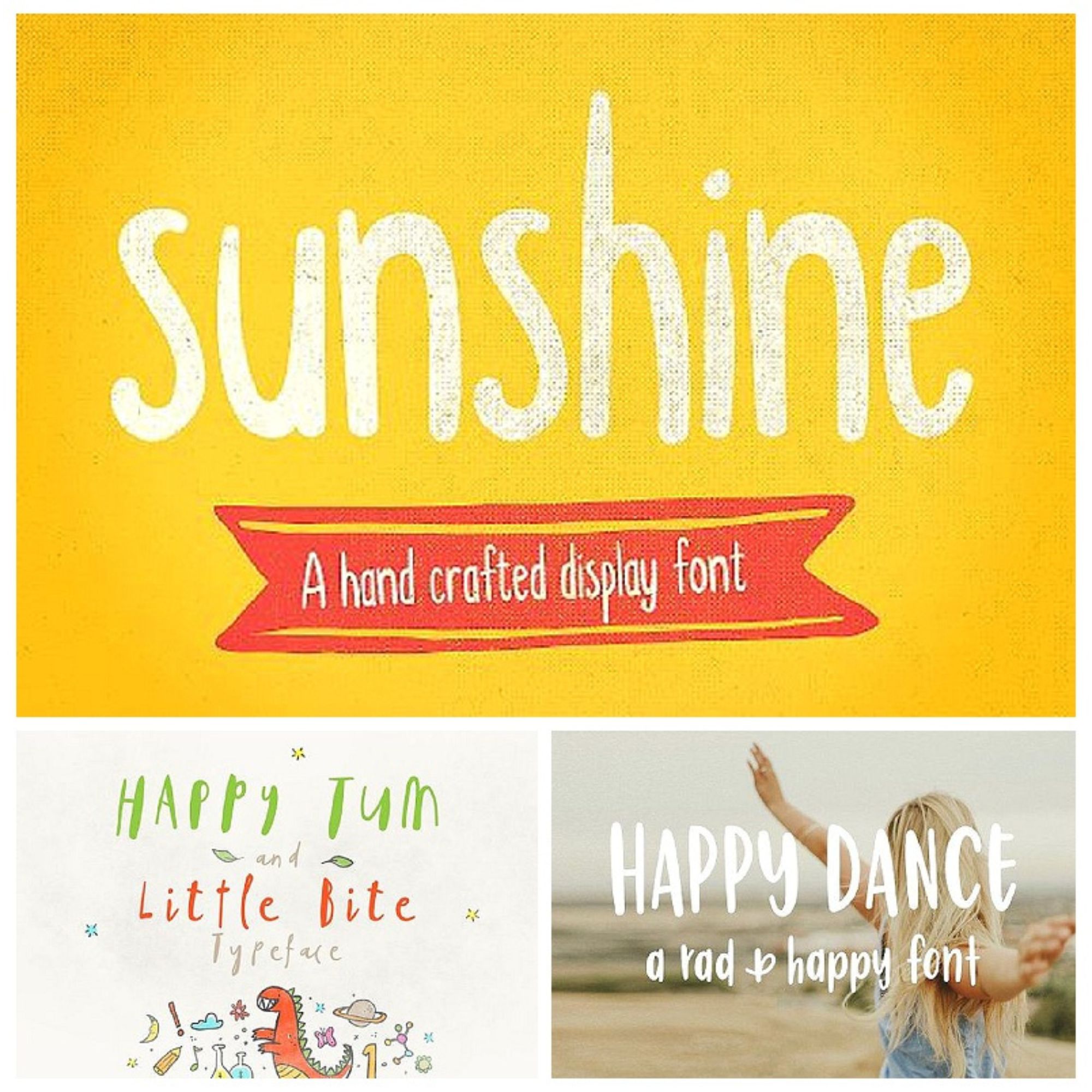 Playful typefaces and fonts