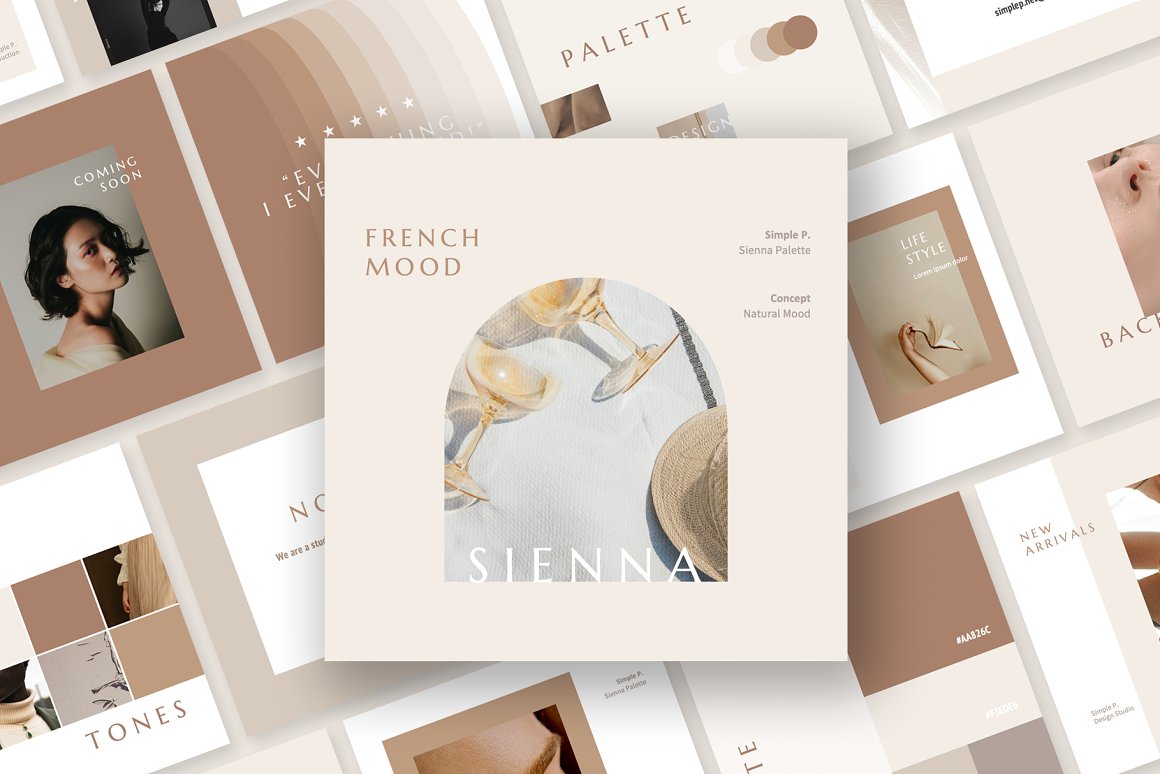 Sienna Palette Pack by Simple P.