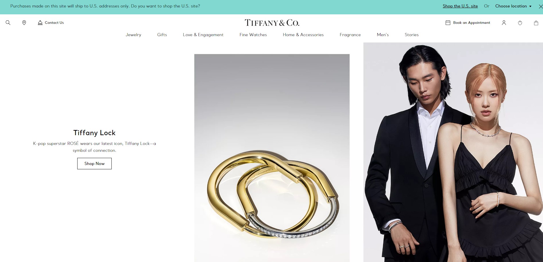 Tiffany & Co high-end braning colors