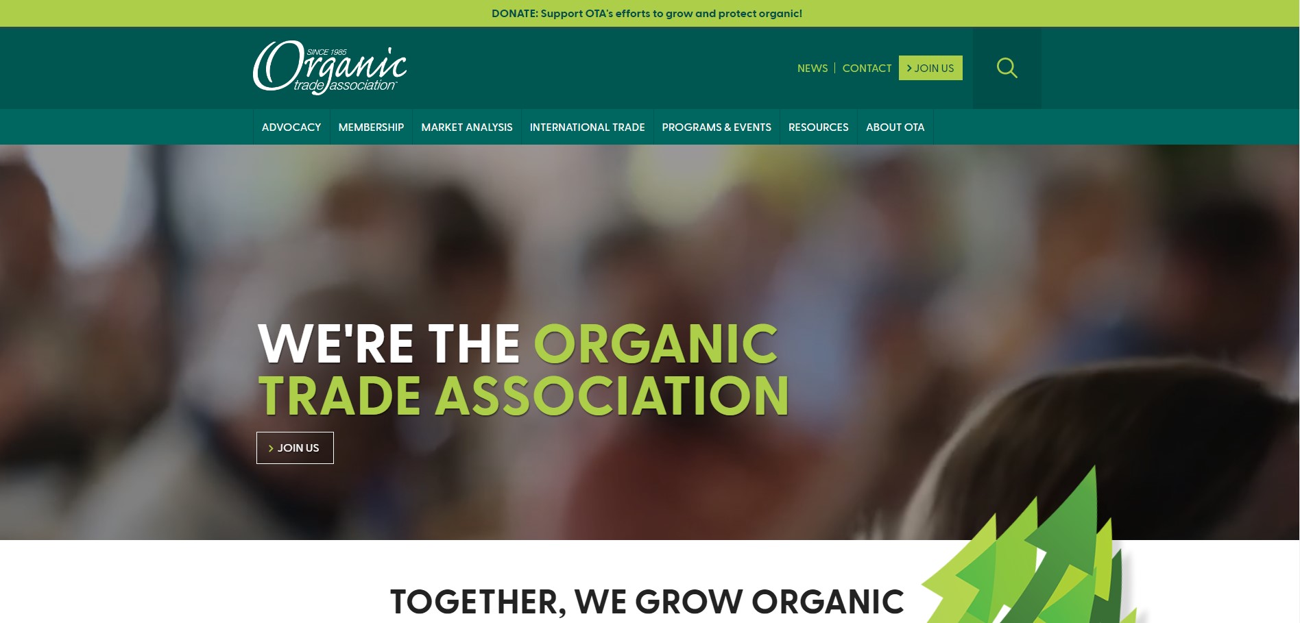 ota com -Organic Trade Association