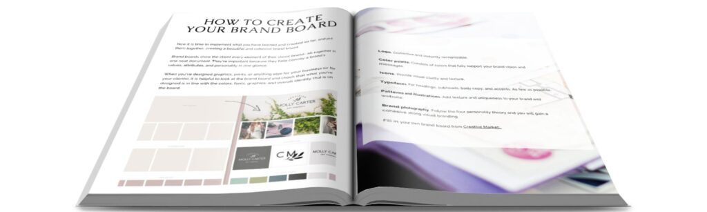 Visual Branding Ebook For Creatives Content - How To Make A Brand Board