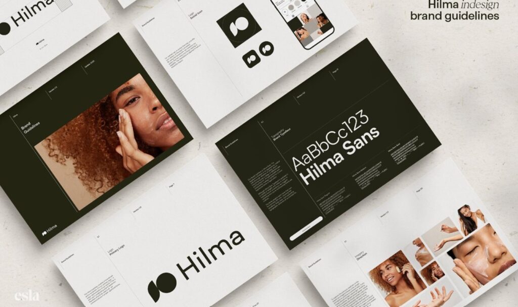 Brand guideline template by Elsa Studio