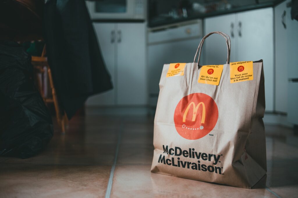 Brand imagery examples - McDonalds