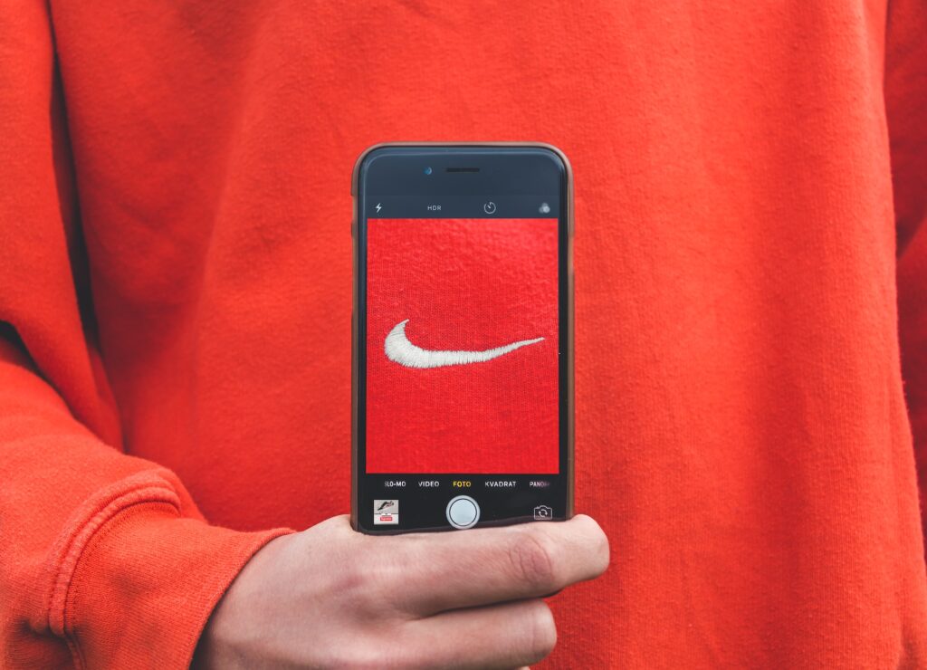 Brand imagery examples - Nike