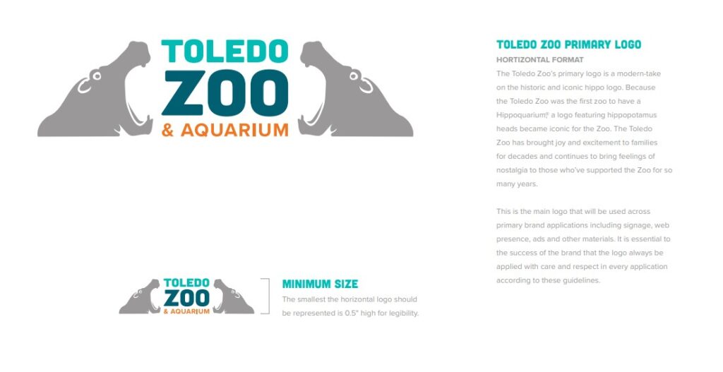 Toledo Zoo primary logo