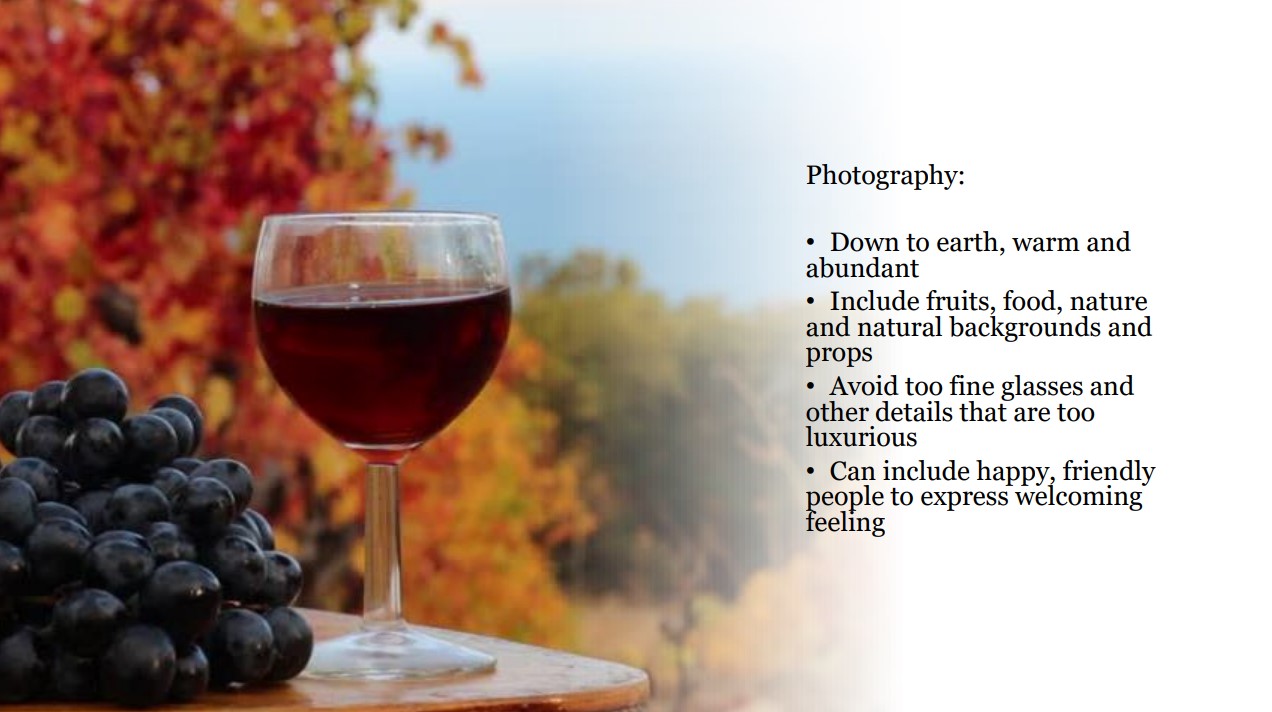 Down to earth wine photography