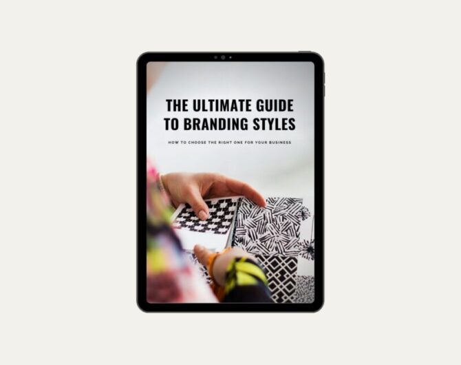 Branding ebook - The Ultimate Guide to Branding Styles