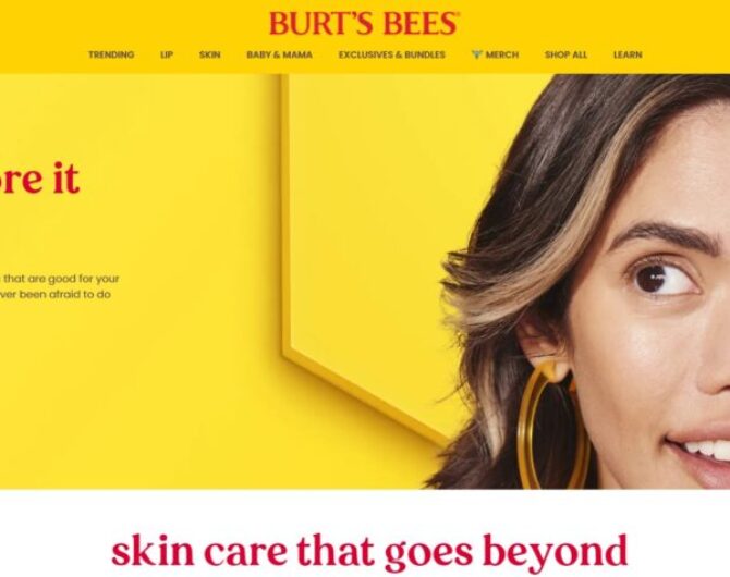 Burts Bees youthful branding