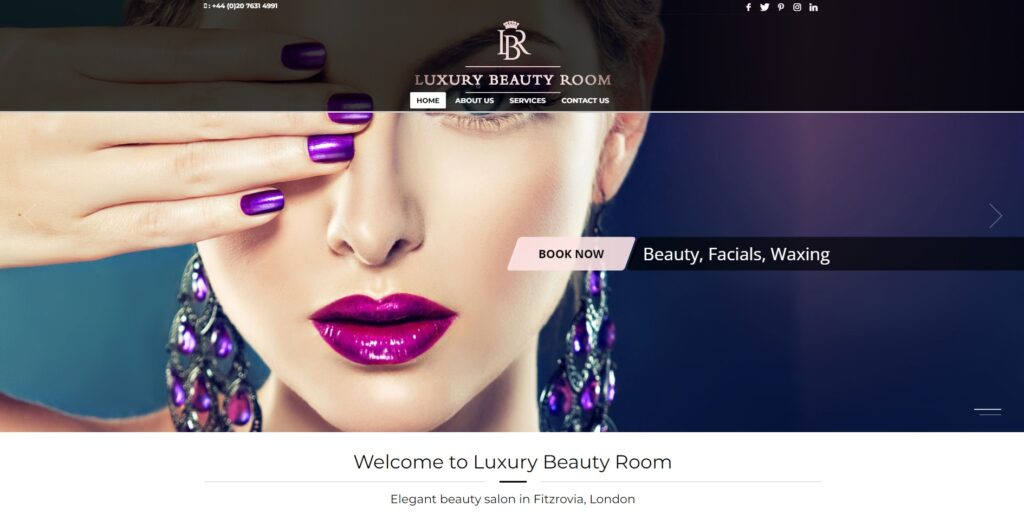 luxurybeautyroomcouk high-end beauty studio