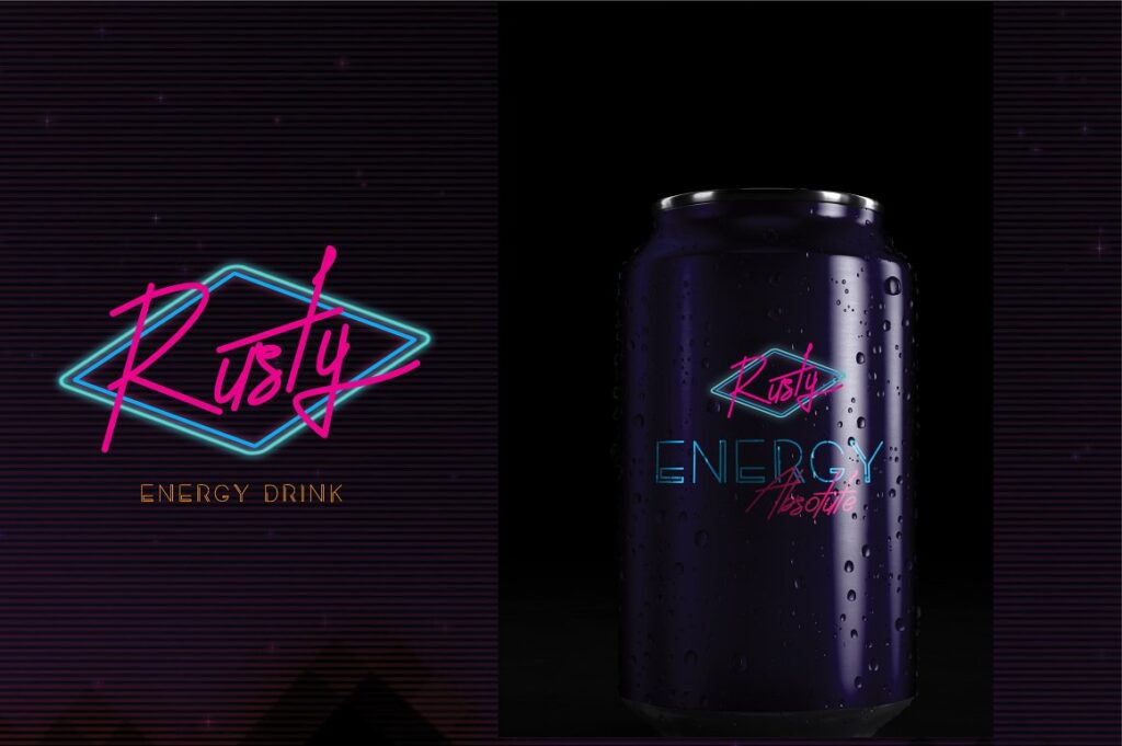Neon Color Font Duo Absolute 