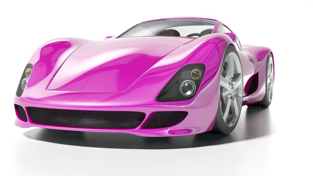 hot pink car (1)