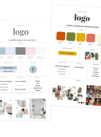 visual brand personalities