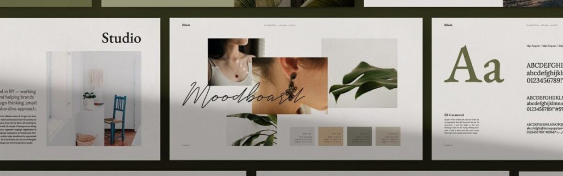 Chlovia Powerpoint visual brand consistency template Creative Market